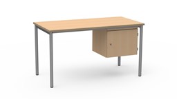 Zeige Details für Vierbeintisch - Unterbau - 130 cm Tischbreite Bild von Vierbeintisch - Unterbau - 130 cm Tischbreite