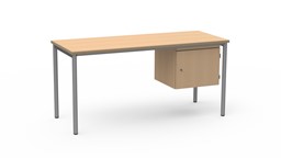 Zeige Details für Vierbeintisch - Unterbau - 150 cm Tischbreite Bild von Vierbeintisch - Unterbau - 150 cm Tischbreite