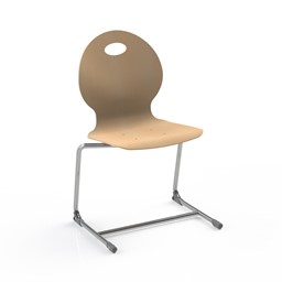 Zeige Details für Gleitkufenstuhl mit Holzschale S3 (ungepolstert) Bild von Gleitkufenstuhl mit Holzschale S3 (ungepolstert)