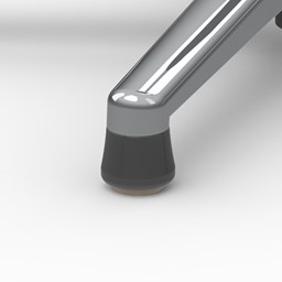 Zeige Details für Gleiter mit Filz für Drehstühle Bild von Gleiter mit Filz für Drehstühle