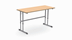 Bild von Kufentisch höhenverstellbar STC - zweisitzig - 130 cm Tischbreite